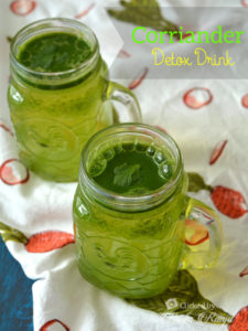 detox water helps to control thyroid